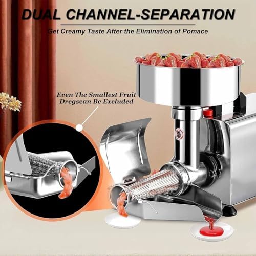 ⚡ Electric Food Strainer 🍲 Smooth & Fast 🥄✨