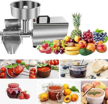 ⚡ Electric Food Strainer 🍲 Smooth & Fast 🥄✨
