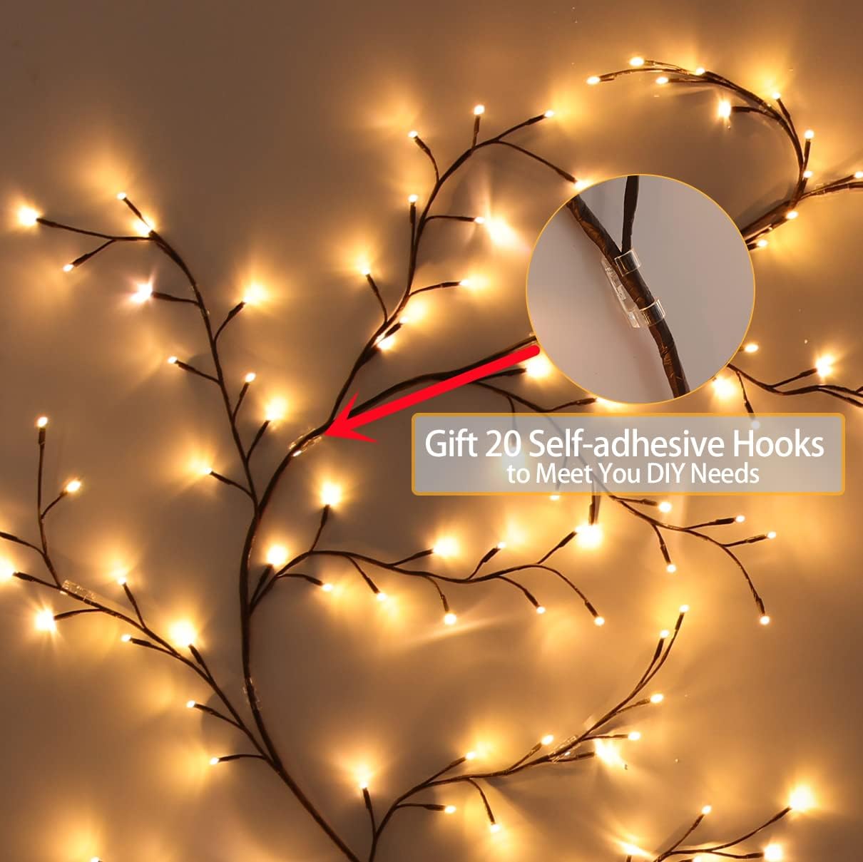 ✨🌿 Enchanted Willow LED Tree 🌙💡 | Magical Home Décor 🌟🪄