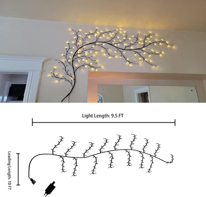✨🌿 Enchanted Willow LED Tree 🌙💡 | Magical Home Décor 🌟🪄