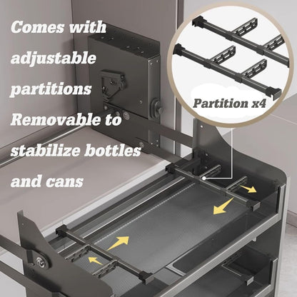 🏡 Pull-Down Kitchen Organizer 🍳 Space-Saving Storage ✨