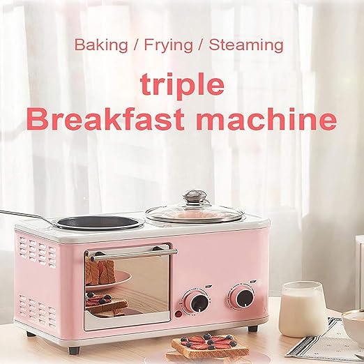 🍳 3-in-1 Breakfast Maker 🍔 Quick & Easy Morning Meals ✨🏡