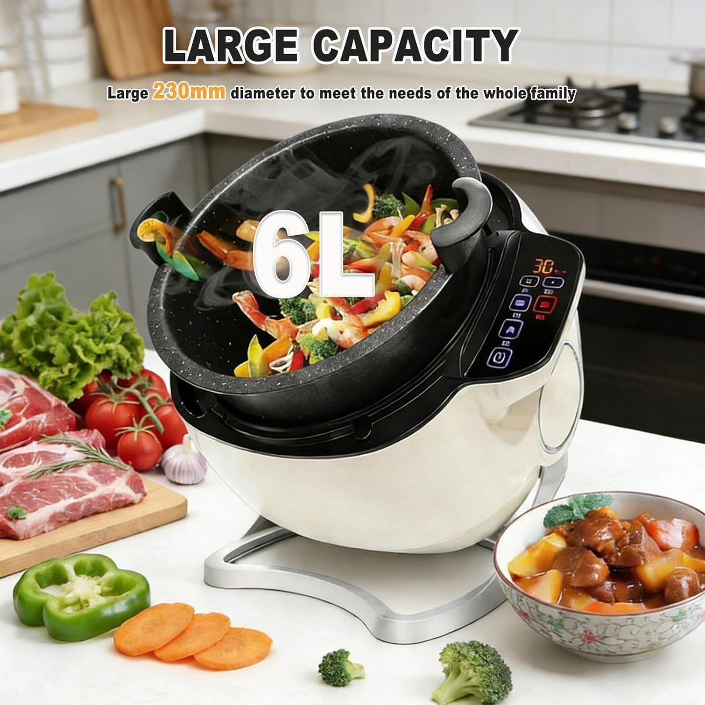 🥗 Commercial Food Processor ⚡ Kitchen Powerhouse 🍳