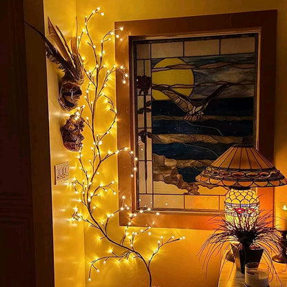 ✨🌿 Enchanted Willow LED Tree 🌙💡 | Magical Home Décor 🌟🪄