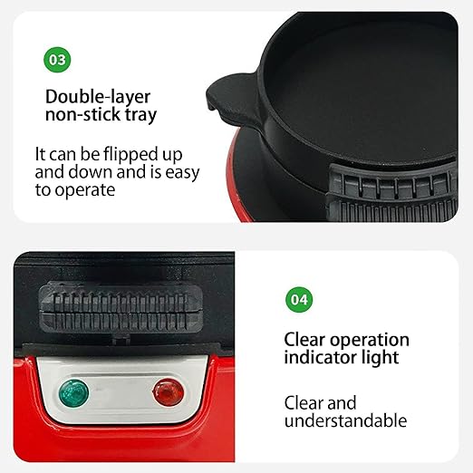 🍔 3-Layer Breakfast Maker 🍳 Multi-Function Kitchen Cooker 🏡✨