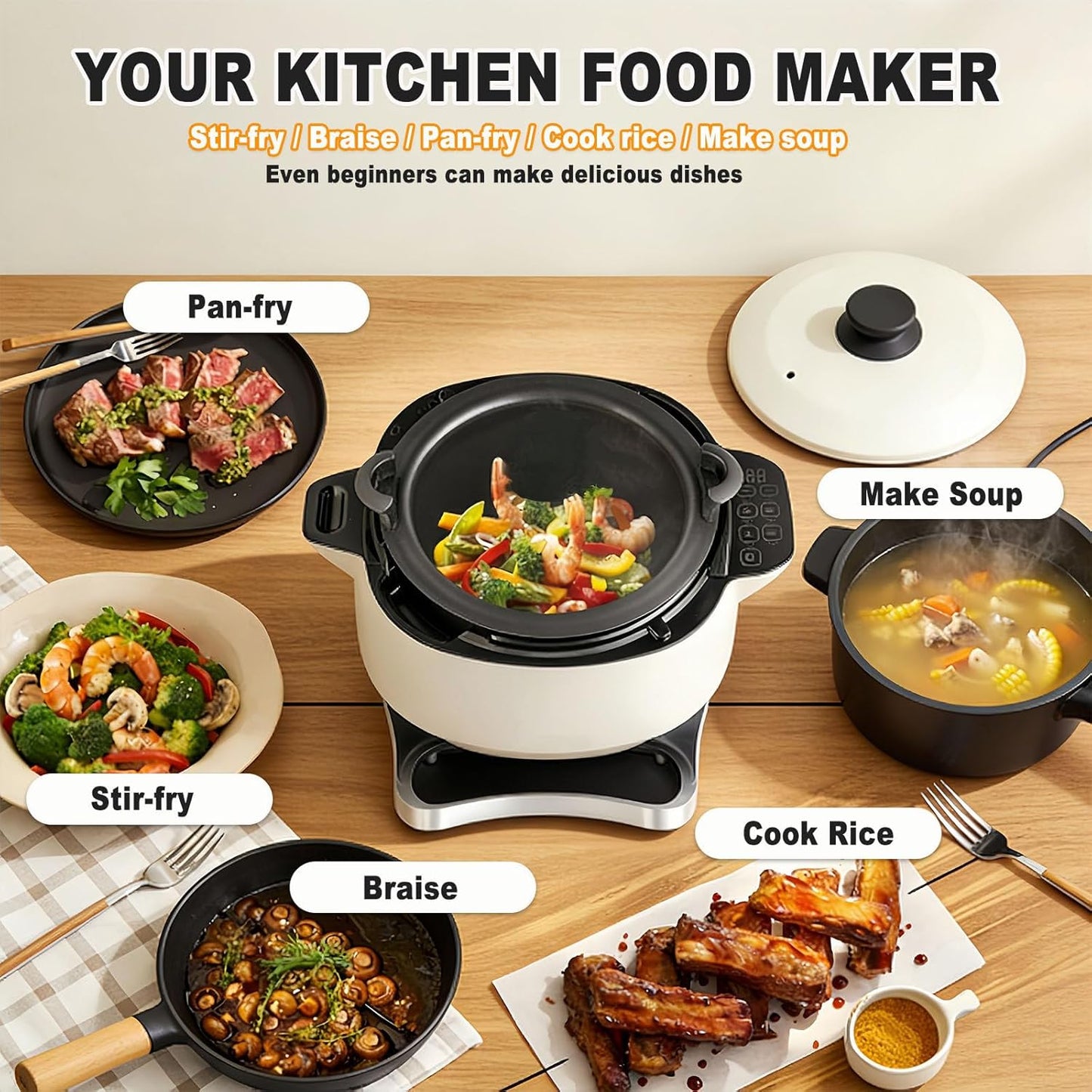 🥗 Commercial Food Processor ⚡ Kitchen Powerhouse 🍳